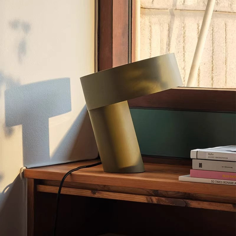 Unique Geometric Accent Table Lamp