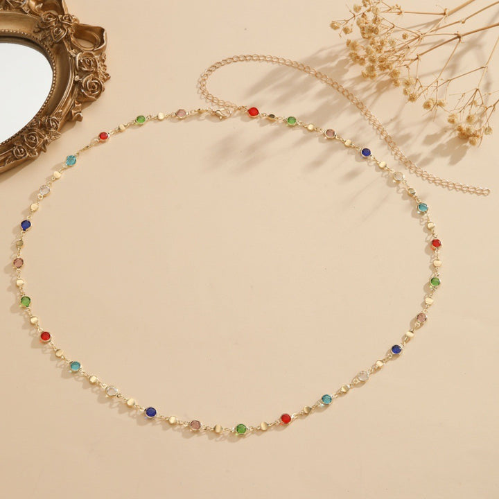 Colorful Gemstone Eyewear Chain Stornfield