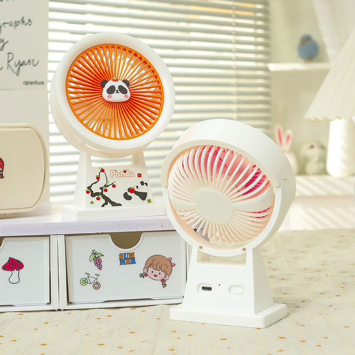 Ladies portable mini fan with panda design Stornfield