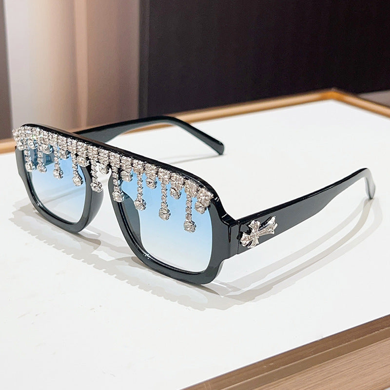 Glamorous Crystal-Embellished Sunglasses Stornfield