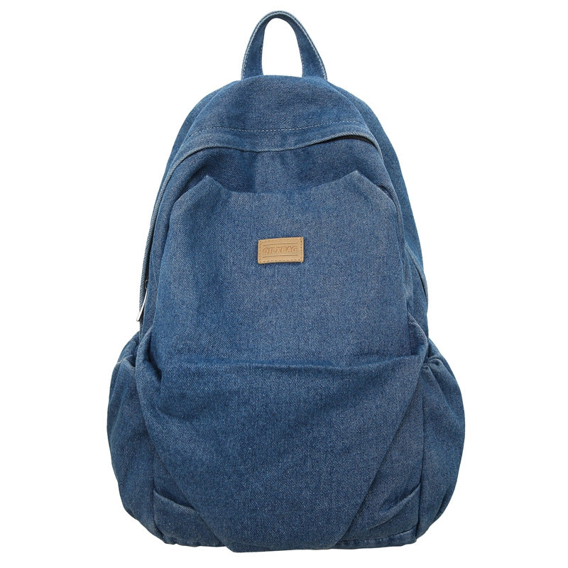 Casual Denim School Backpack Stornfield