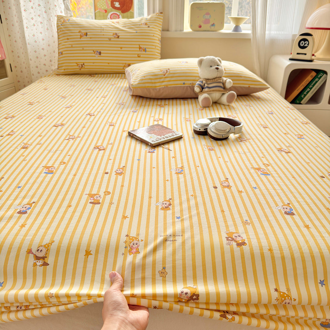 Floral Patterned Fitted Sheet