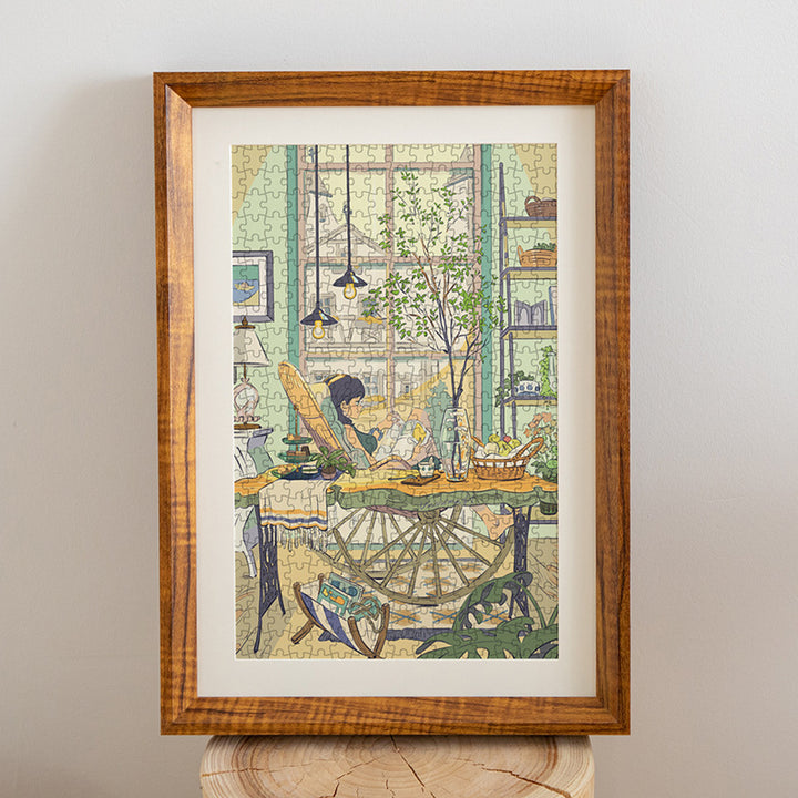 Artistic Jigsaw Puzzle Frame