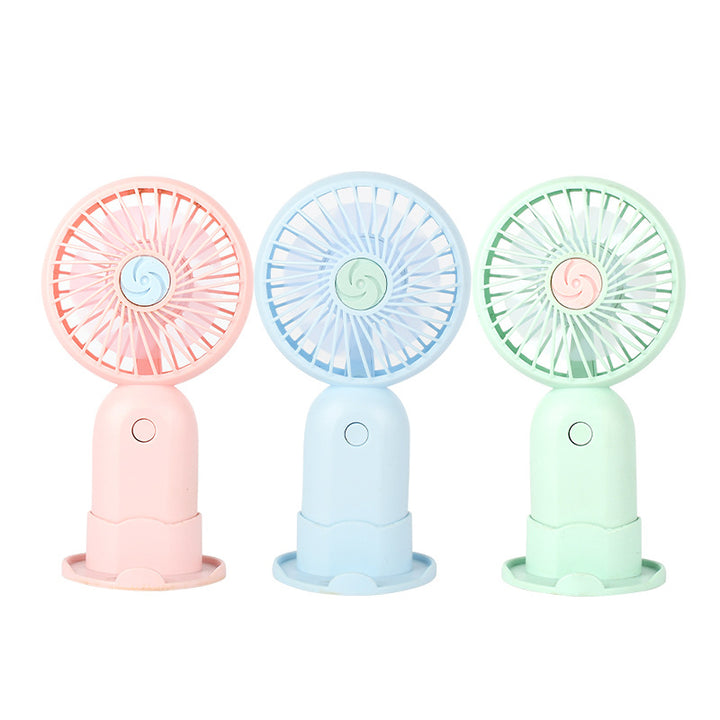 Unisex Portable Hand Fan with Ergonomic Design and USB Connection Stornfield