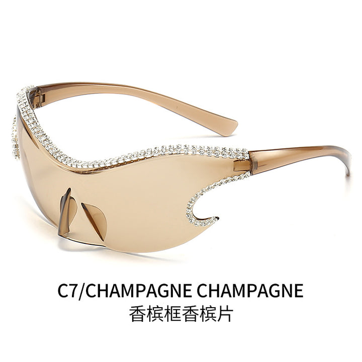 Women's glamorous sunglasses with sparkling rhinestone embellishment Stornfield
