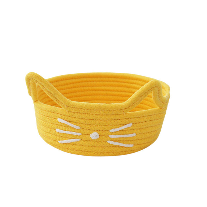 Women Playful Storage Basket in Cat Design Stornfield