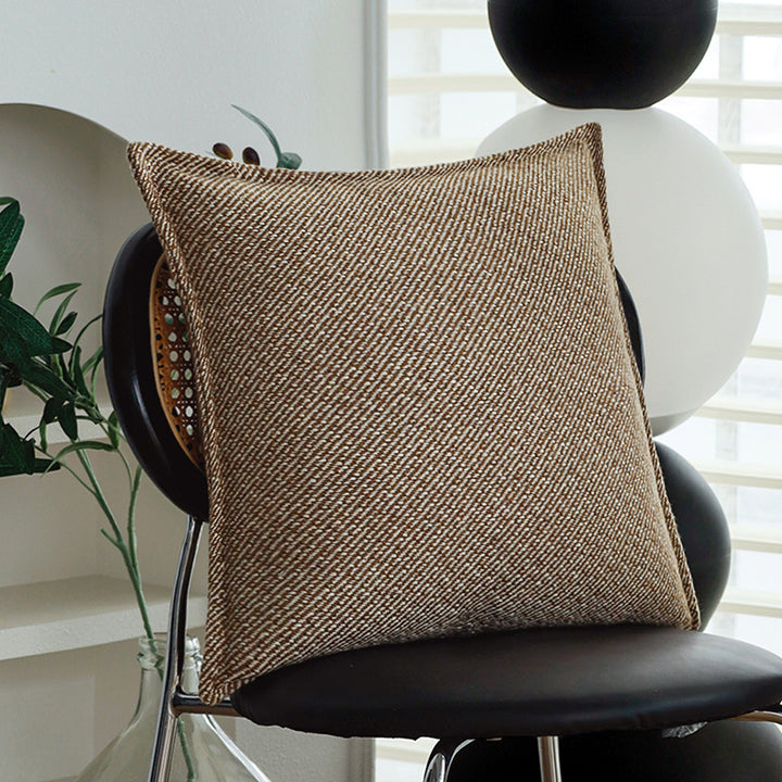 Decorative cushion with fine herringbone structure Stornfield