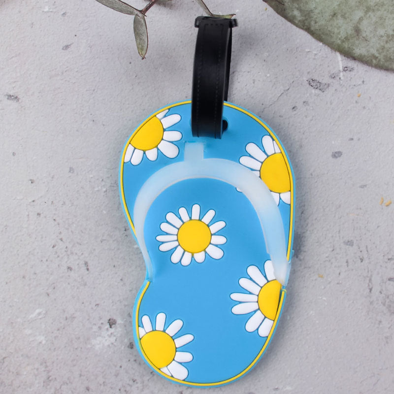 Fun Floral Flip-Flop Luggage Tag Stornfield