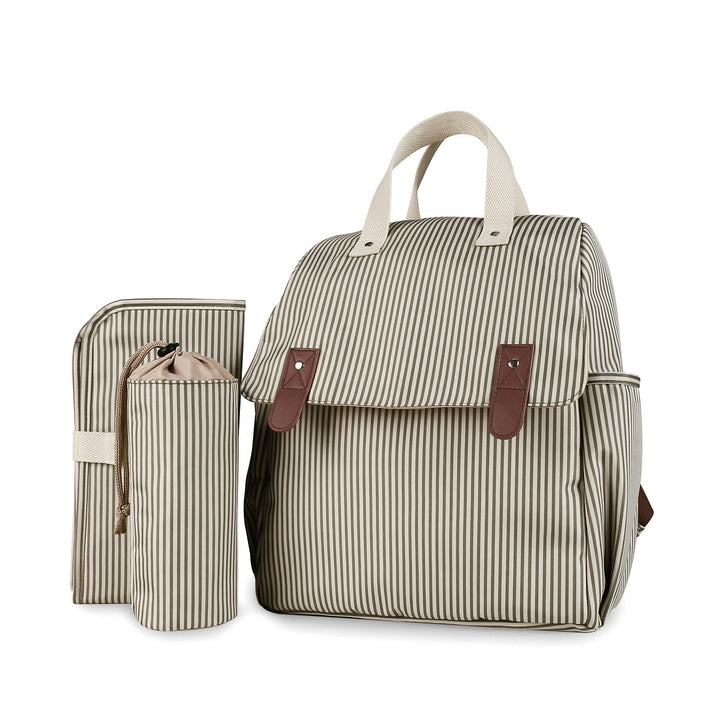 Multifunctional diaper backpack with integrated changing mat Stornfield