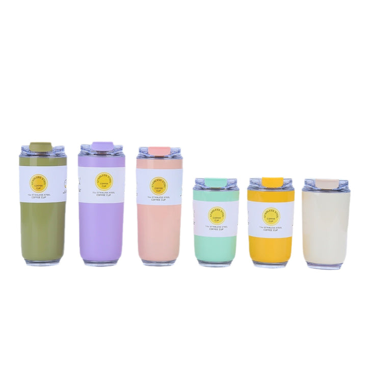 Ladies modern stainless steel coffee mug with insulating effect Stornfield