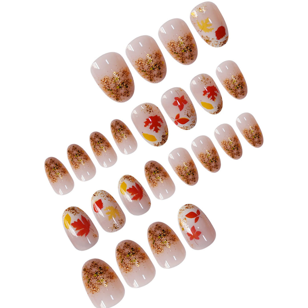 Autumn Leaf Press-On Nails Stornfield