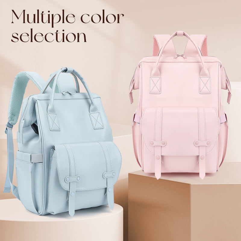 Elegant Multi-Purpose Nylon Backpack Stornfield