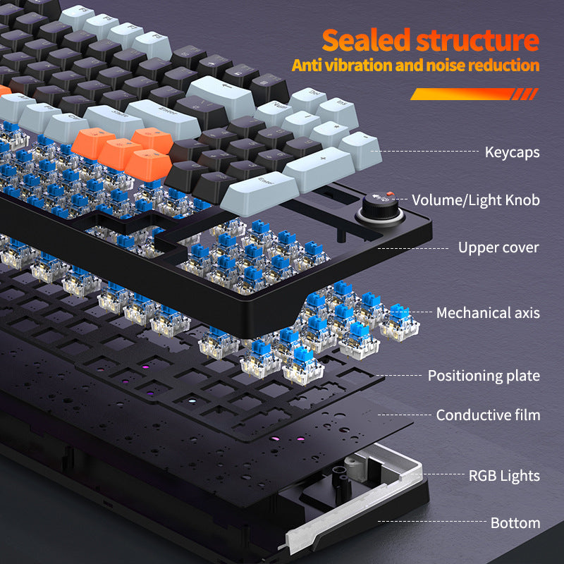 Backlit Mechanical Gaming Keyboard Stornfield