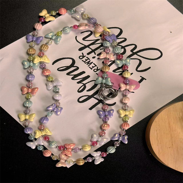 Charming Butterfly Beaded Eyewear Chain Stornfield