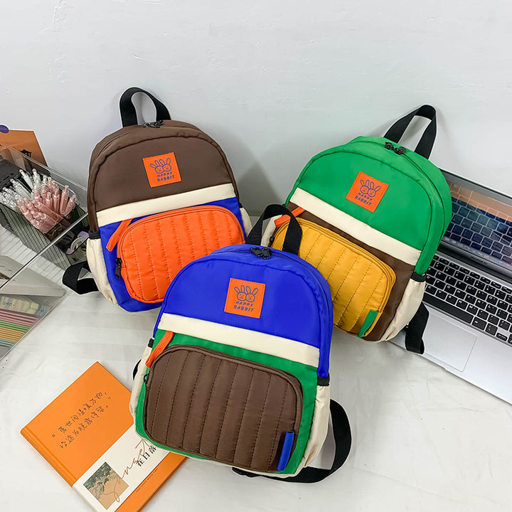 Color-Block Casual Backpack Stornfield