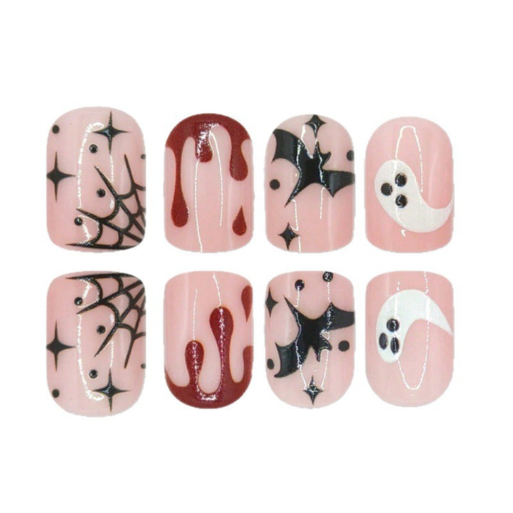 Artistic Halloween-Themed Nail Art Stornfield