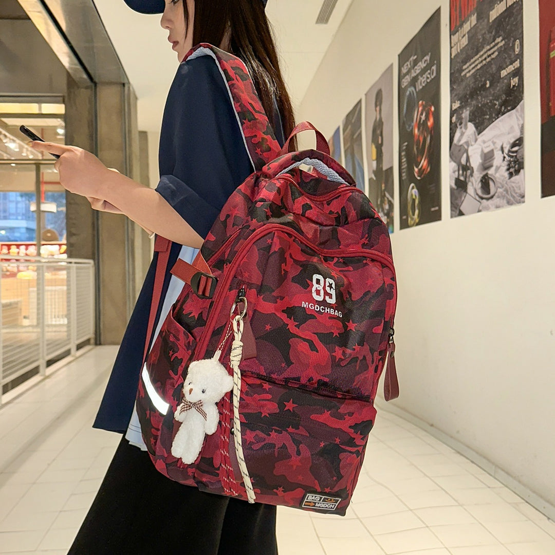 Versatile Camouflage Backpack with Multi-Pocket Design Stornfield