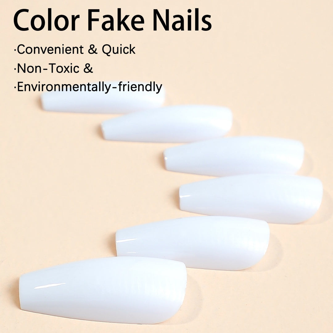 Acrylic Nail Set with Elegant Stiletto Design Stornfield