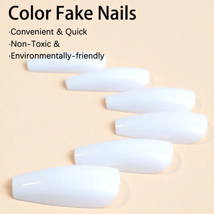 Acrylic Nail Set with Elegant Stiletto Design Stornfield