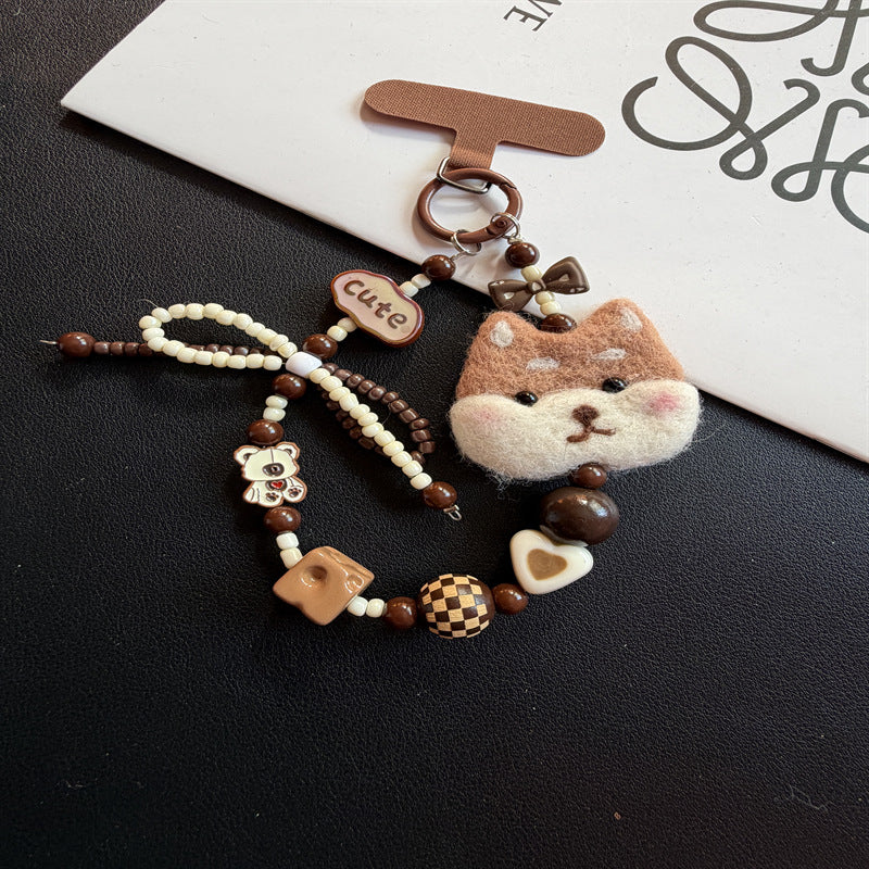 Whimsical Bear-Themed Charm Keychain Stornfield