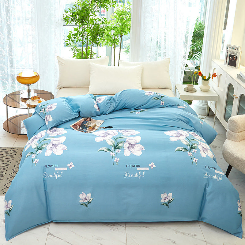 Elegant Floral Patterned Duvet Cover Set