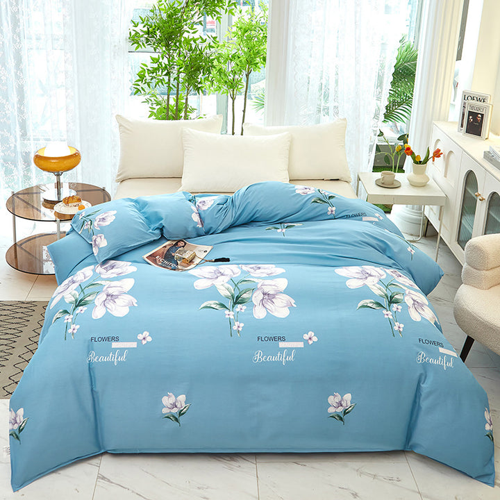Elegant Floral Patterned Duvet Cover Set