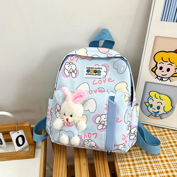 Cute Plush Bunny-Themed Mini Backpack Stornfield