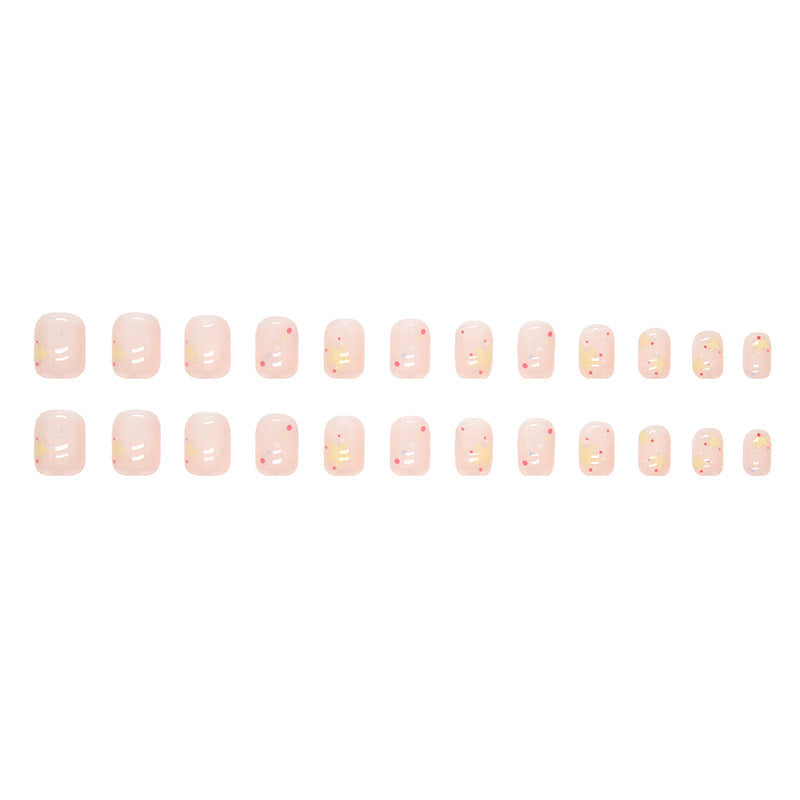 Artistic Star-Themed Press-On Nail Tips Stornfield
