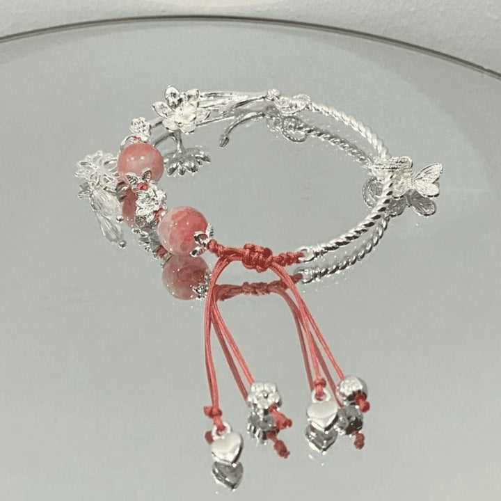 Adjustable Gemstone Charm Bracelet Stornfield