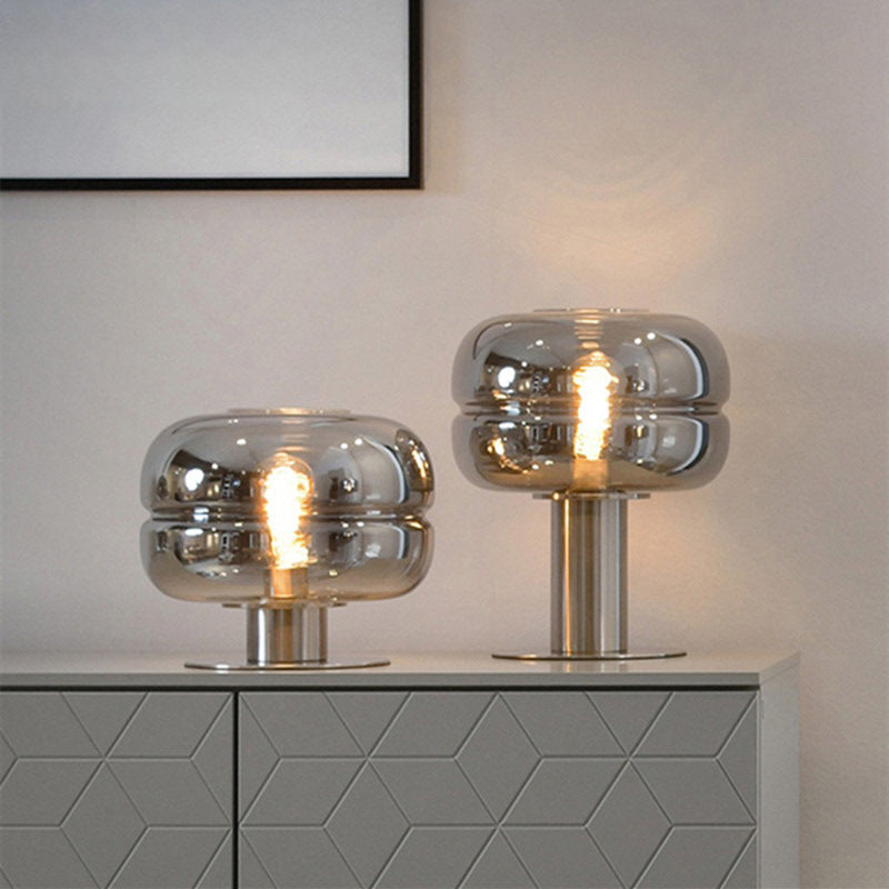 Modern Table Lamp with Crystal Glass Shade