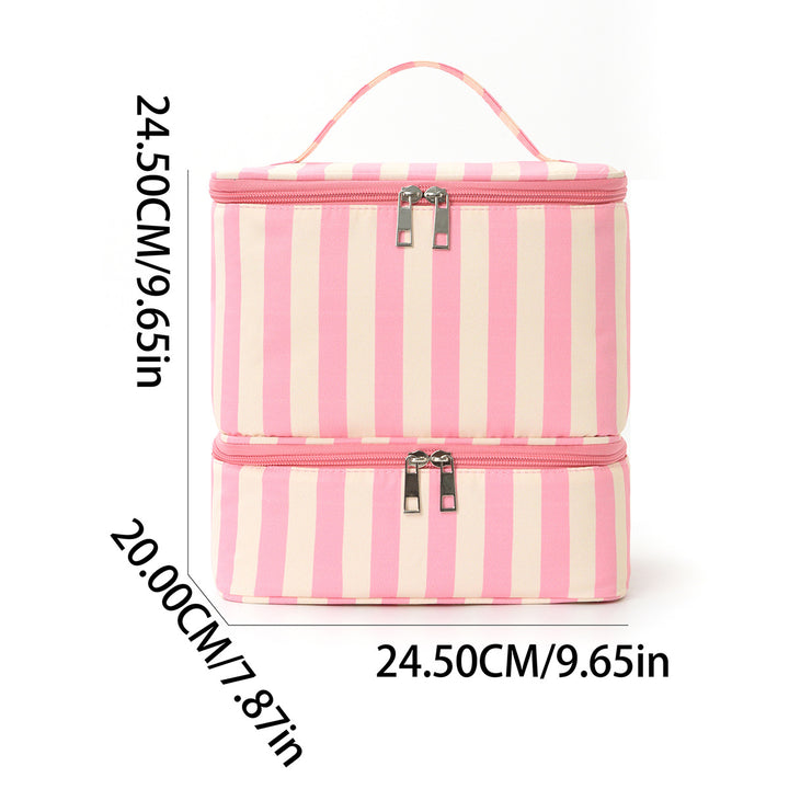 Cosmetic organizer with multiple compartments and removable interior Stornfield