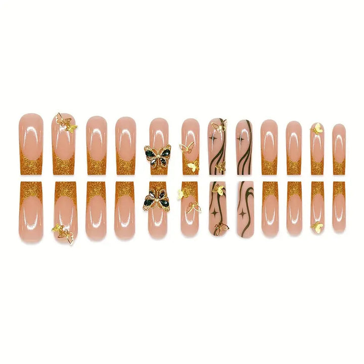 Decorative Butterfly Press-On Nail Art Stornfield