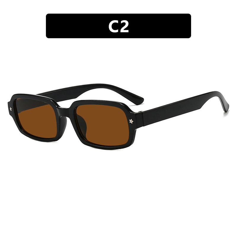 Women's fashionable rectangular sunglasses with outstanding design and protective UV filter Stornfield