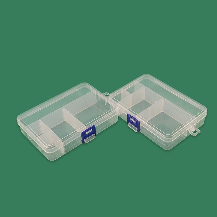 Multi-Compartment Transparent Storage Box Stornfield