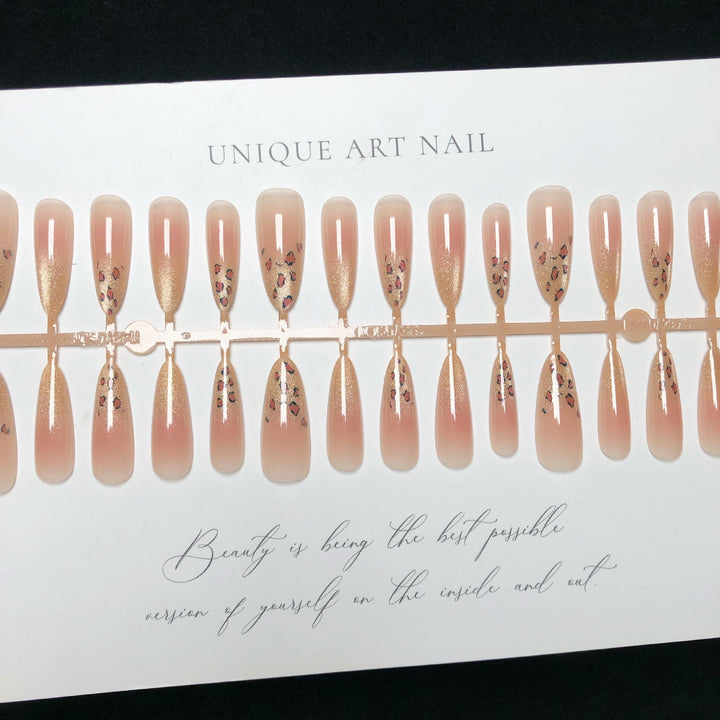 Artistic Floral Press-On Nail Art Kit