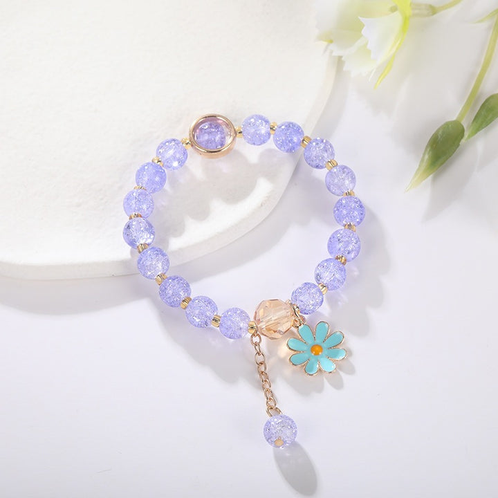 Elegant bracelet with flower pendant Stornfield