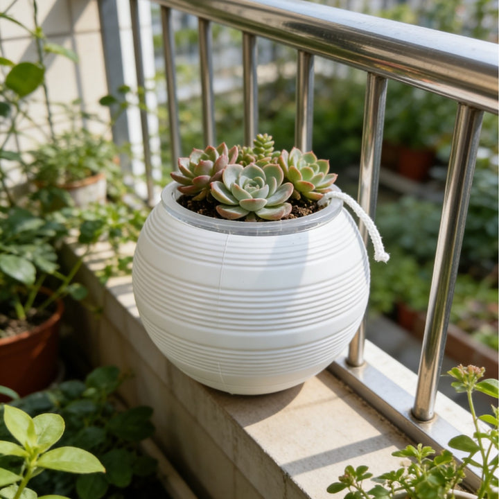 Decorative Round Planter Stornfeild