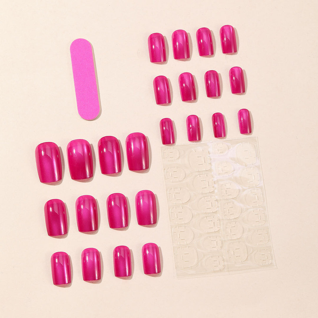 Luxurious Glossy Nail Enhancements Stornfield