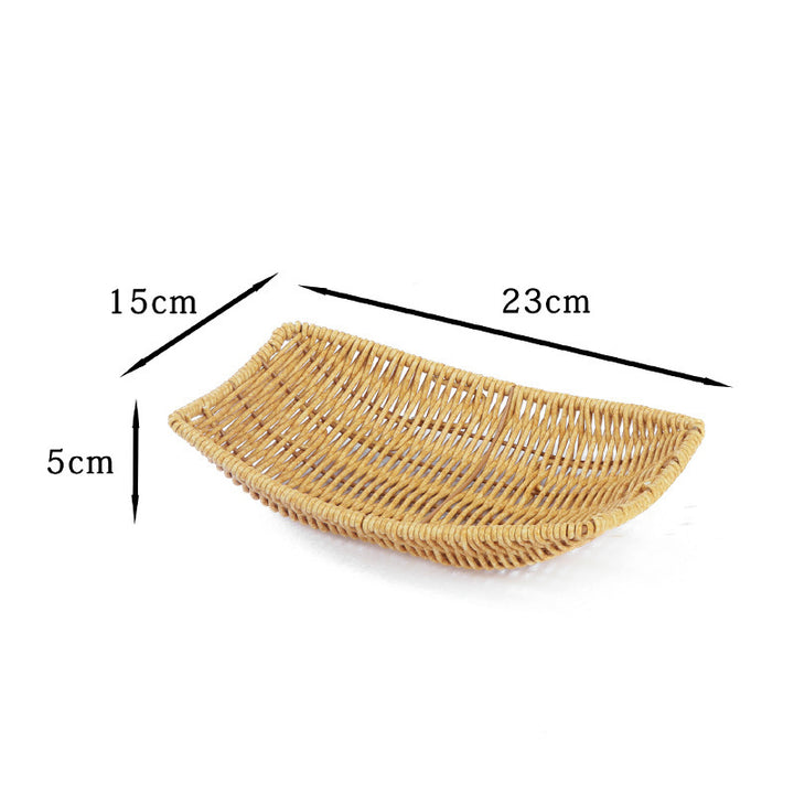 Decorative Woven Serving Tray Stornfield