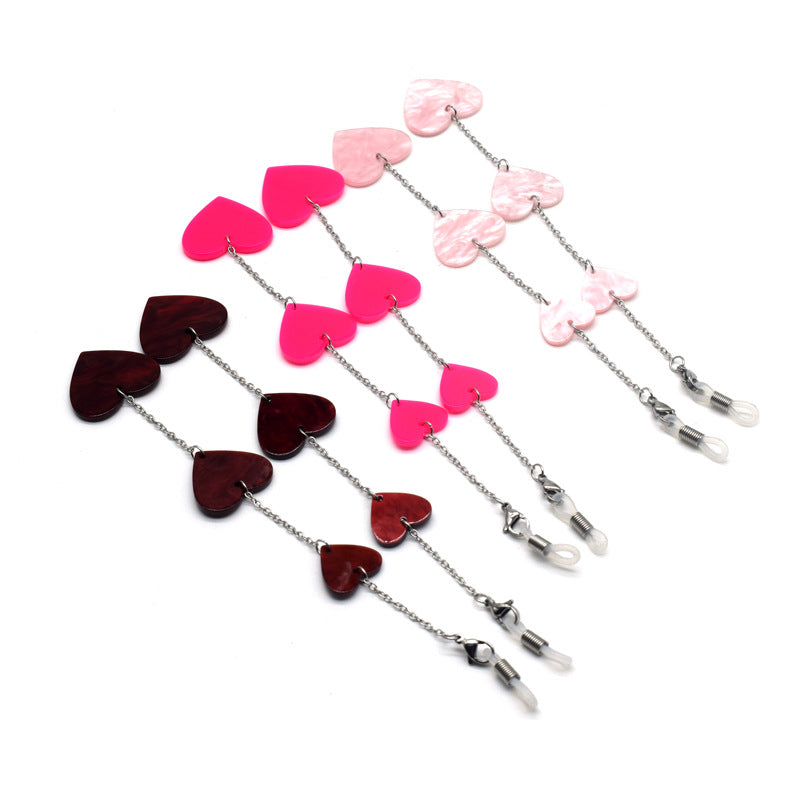 Stylish Heart-Themed Eyewear Chain Stornfield