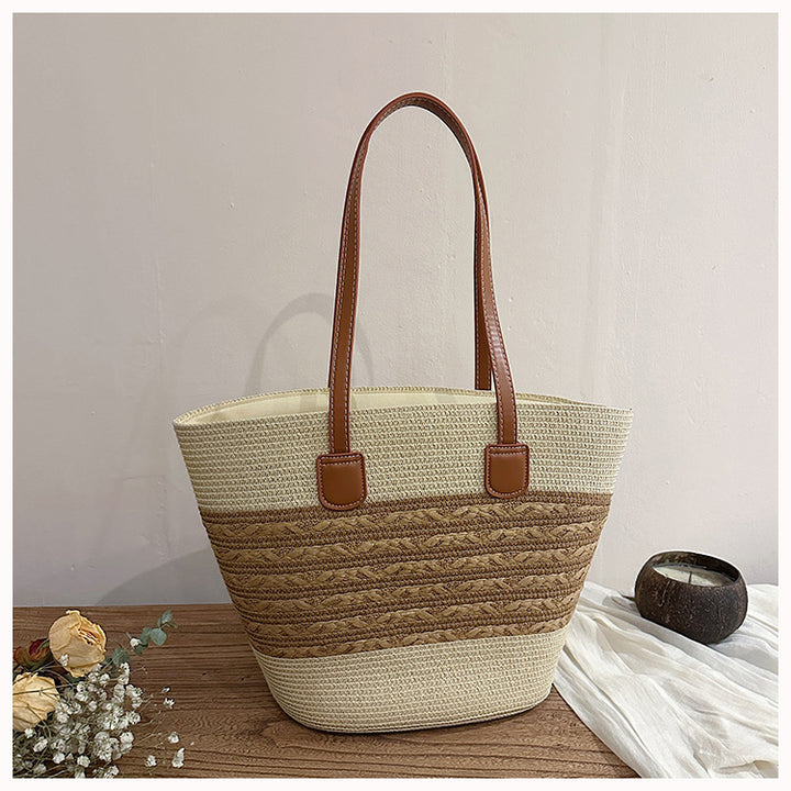 Straw Market Tote