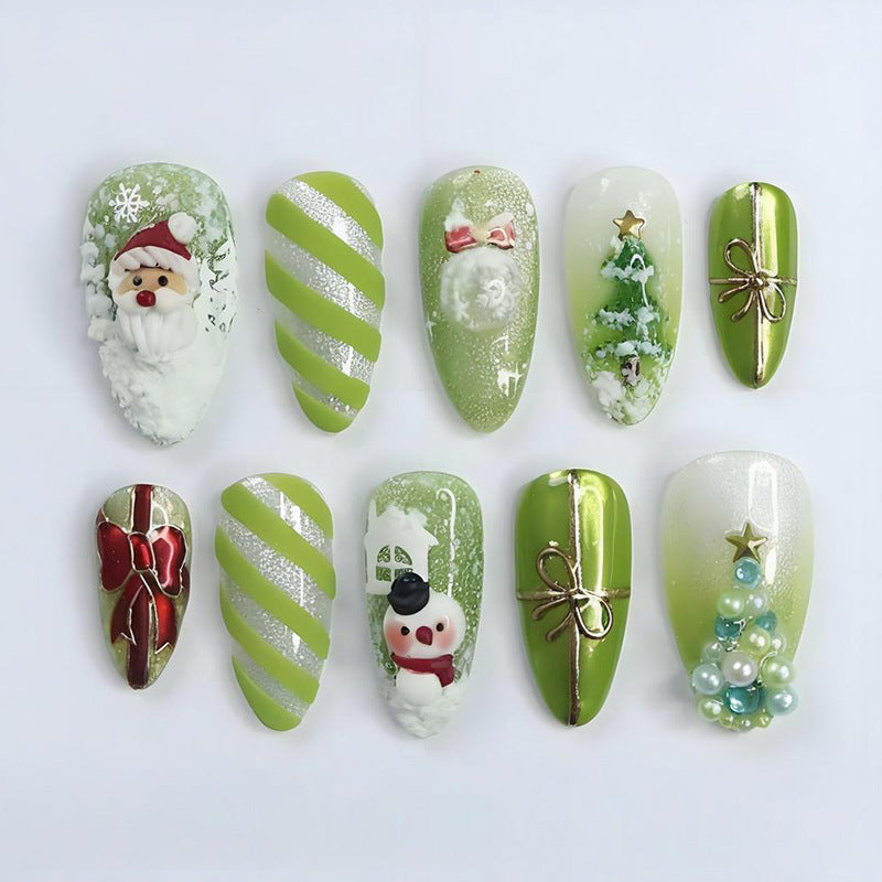festive artificial nails Stornfield