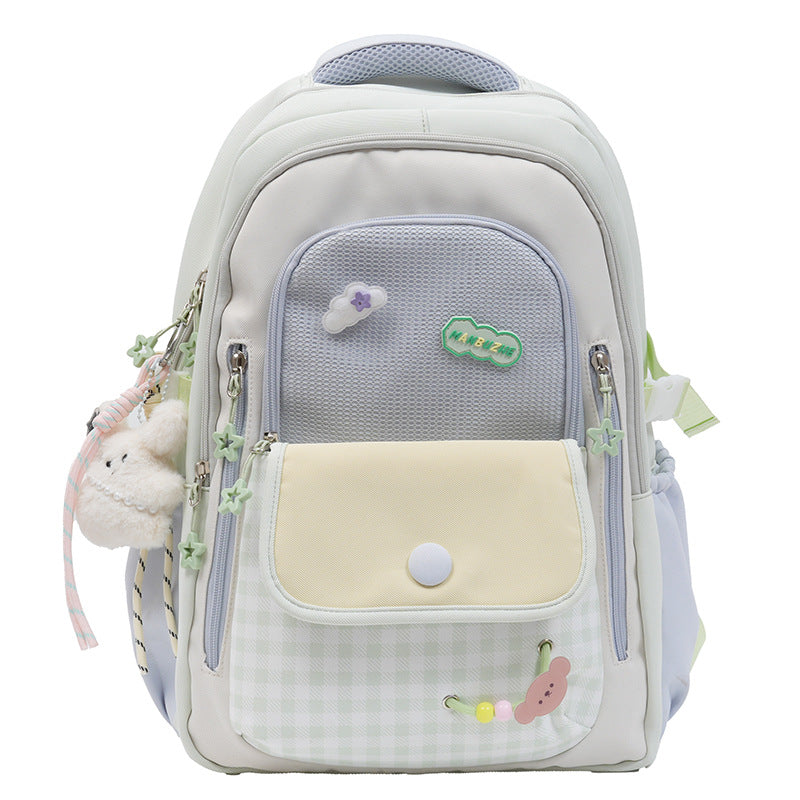 Casual Multi-Compartment School Backpack Stornfield