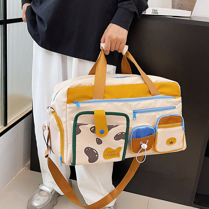 Playful Pet-Themed Travel Duffle Bag Stornfield