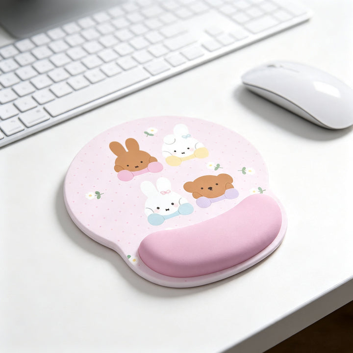 Cute Cartoon Animal-Themed Gel Wrist Rest