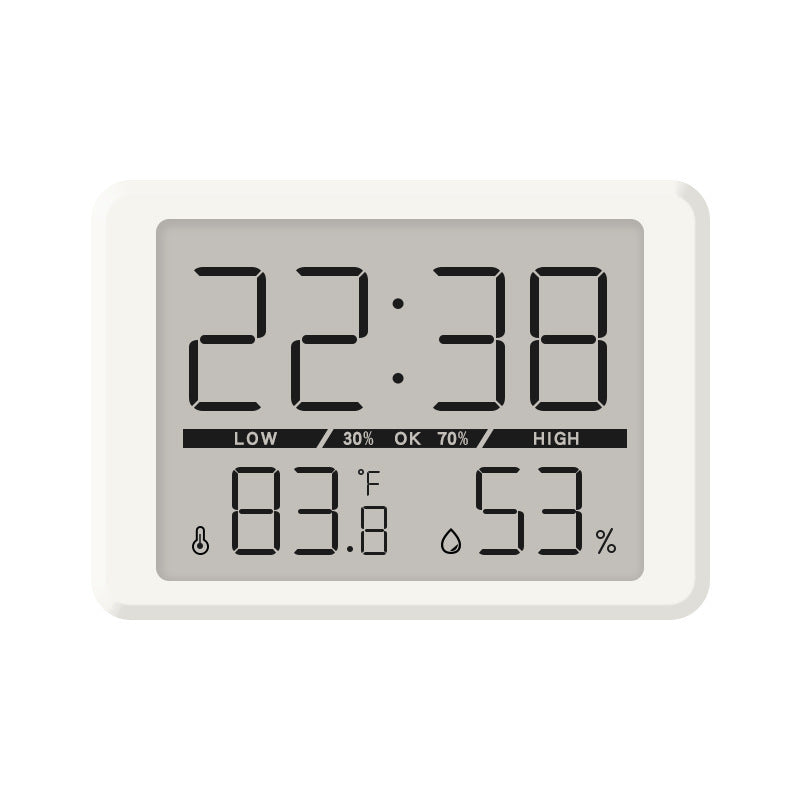 Digital Hygrometer Clock Stornfield