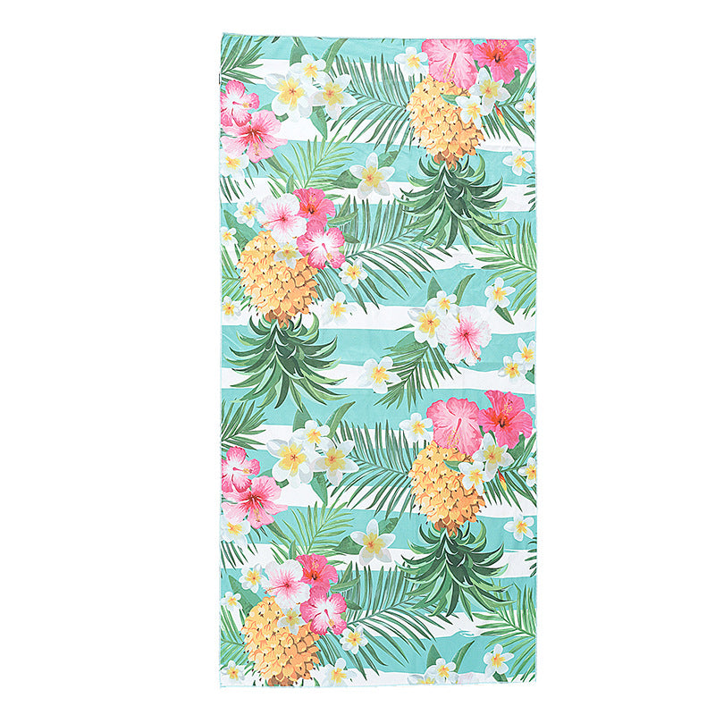 Beach towel with artistic mandala design Stornfield
