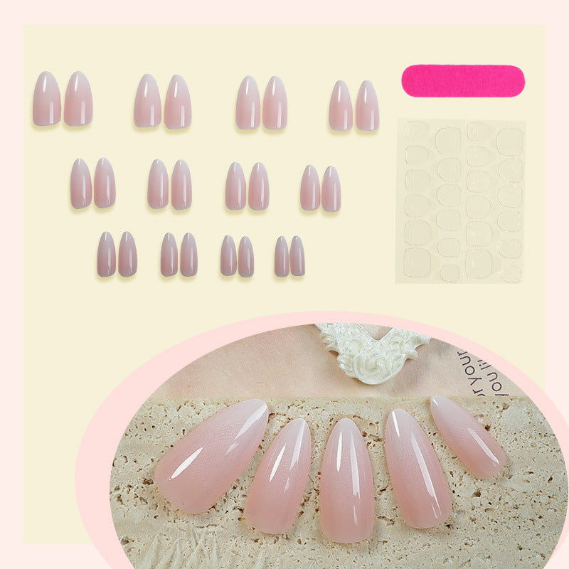 Artificial nail set with flexibly adjustable forms Stornfield