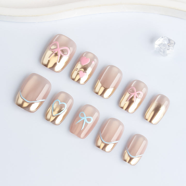 Premium Decorative Press-On Nail Art Stornfield