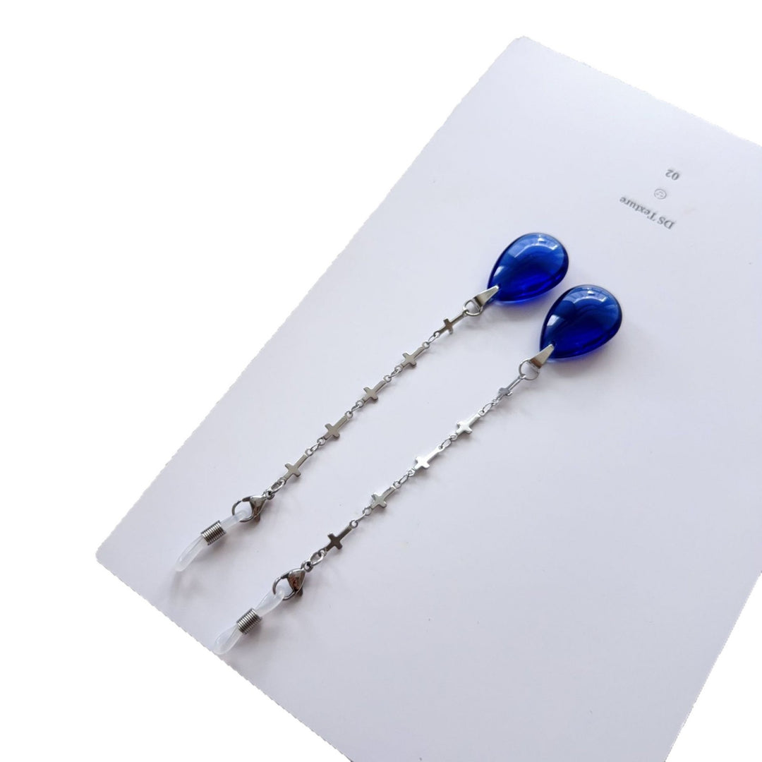 Elegant Drop Earrings with Chain Detail Stornfield
